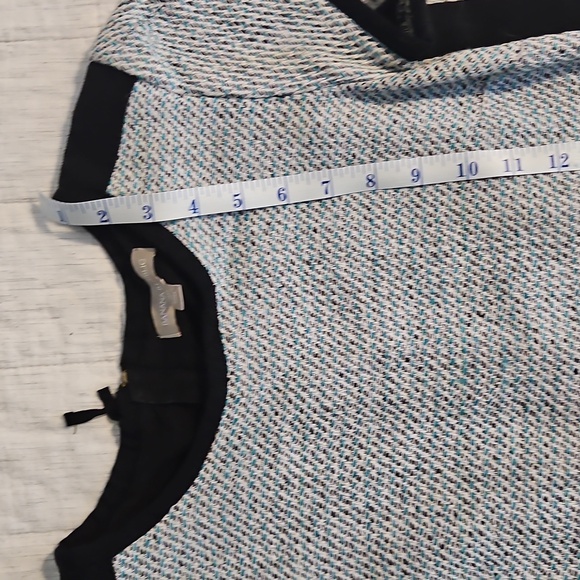 Banana Republic Black and White Textured Dress - Picture 6 of 7